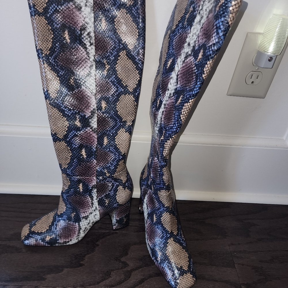 Snakeskin boots (multi color)